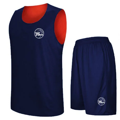 Customized Basketball Uniforms Set Navy